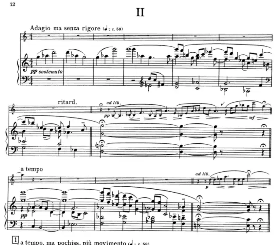 Gerald Finzi - Bb Clarinet Concerto Op 31 with Piano Accompaniment Book