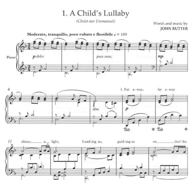 The Complete John Rutter Piano Album Book (New Release)