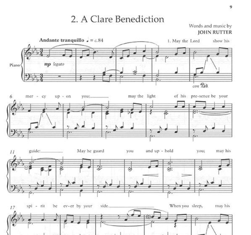 The Complete John Rutter Piano Album Book (New Release)