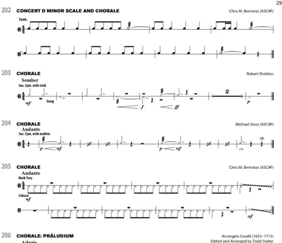 Sound Innovations - Ensemble Development Advanced Band Percussion 2 Book