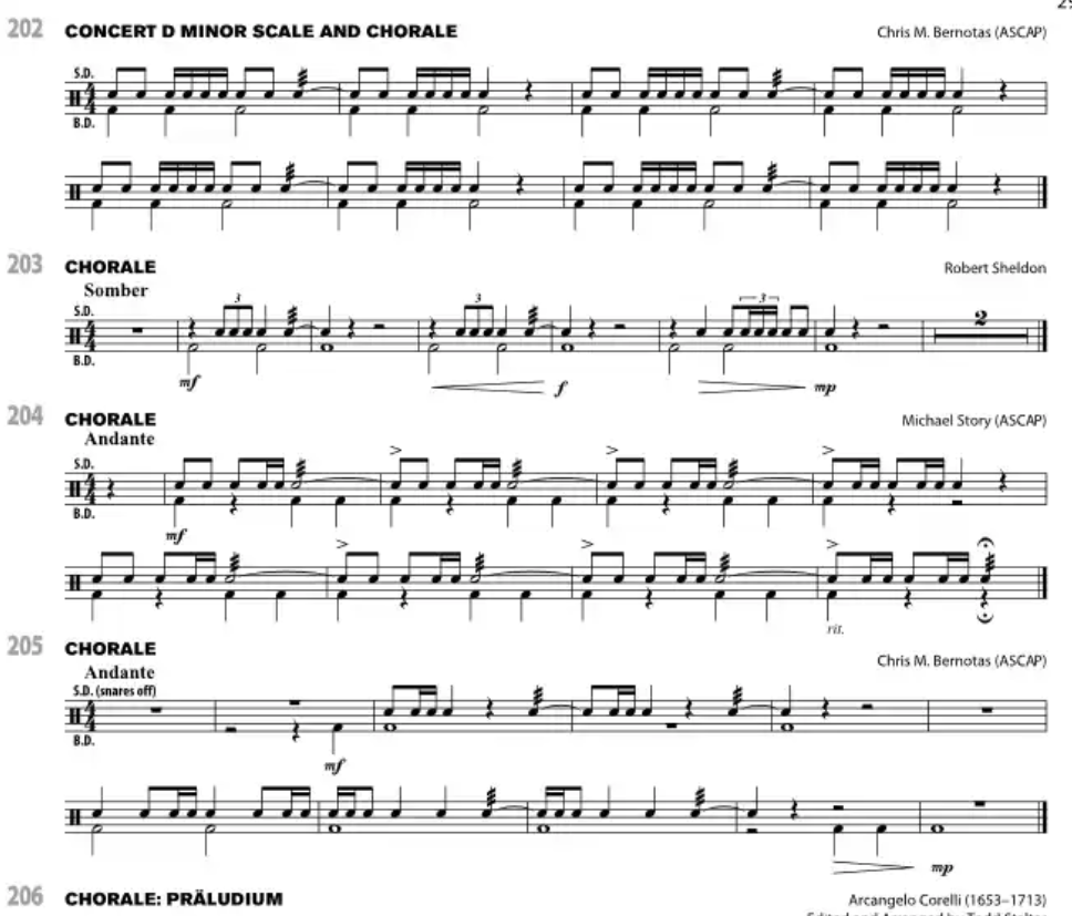 Sound Innovations - Ensemble Development Advanced Band Percussion 1 Book