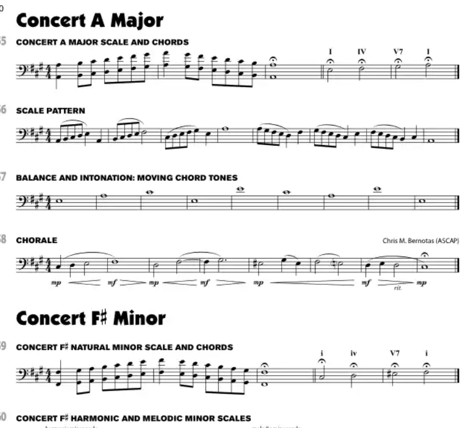 Sound Innovations - Ensemble Development Advanced Band Trombone 2 Book