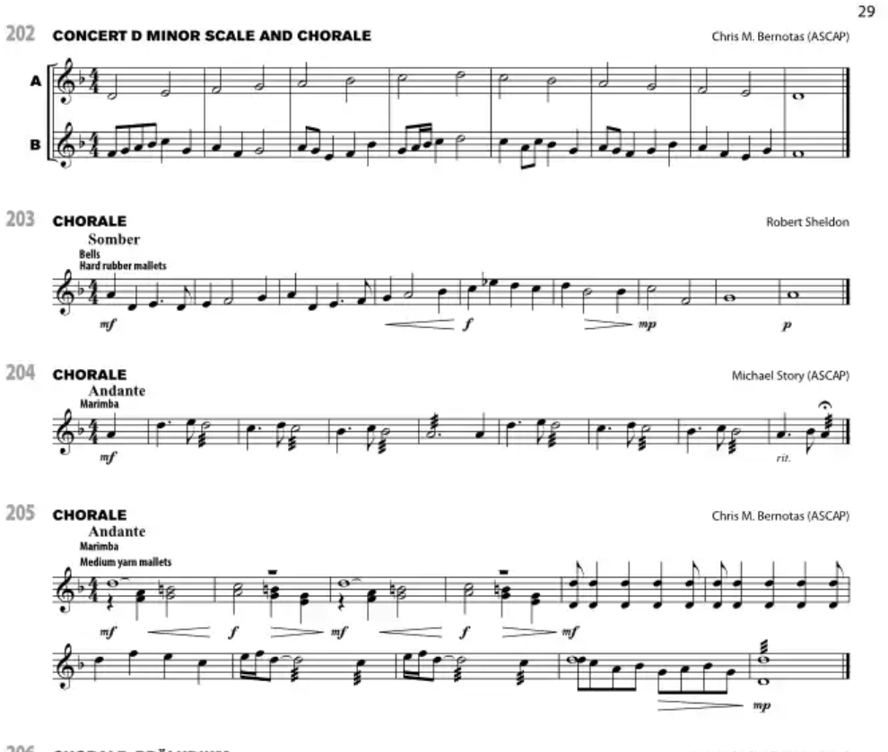 Sound Innovations - Ensemble Development Advanced Band Mallet Percussion Book