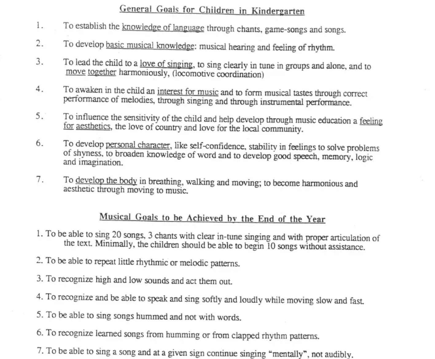 Kodaly In Kindergarten Textbook