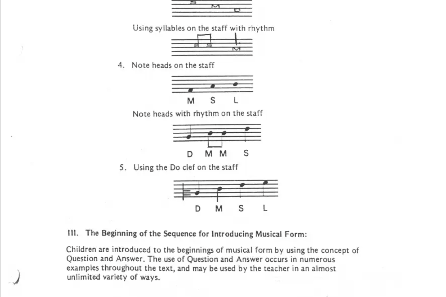 Kodaly In Kindergarten Textbook