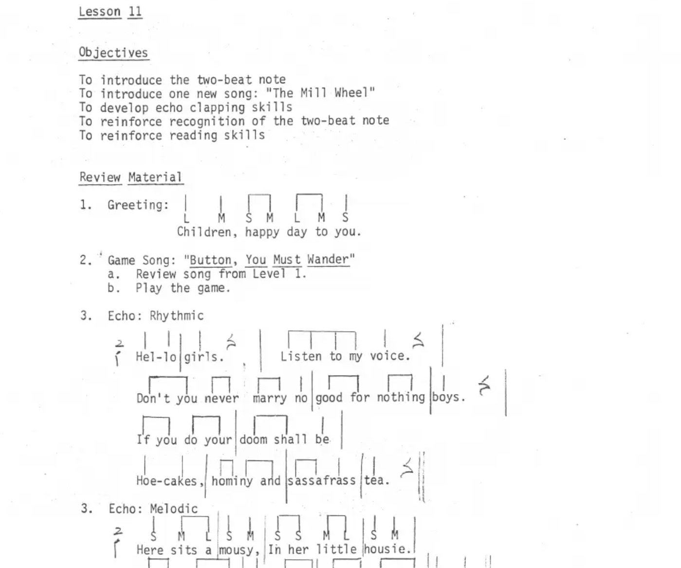 Kodaly In Kindergarten Textbook