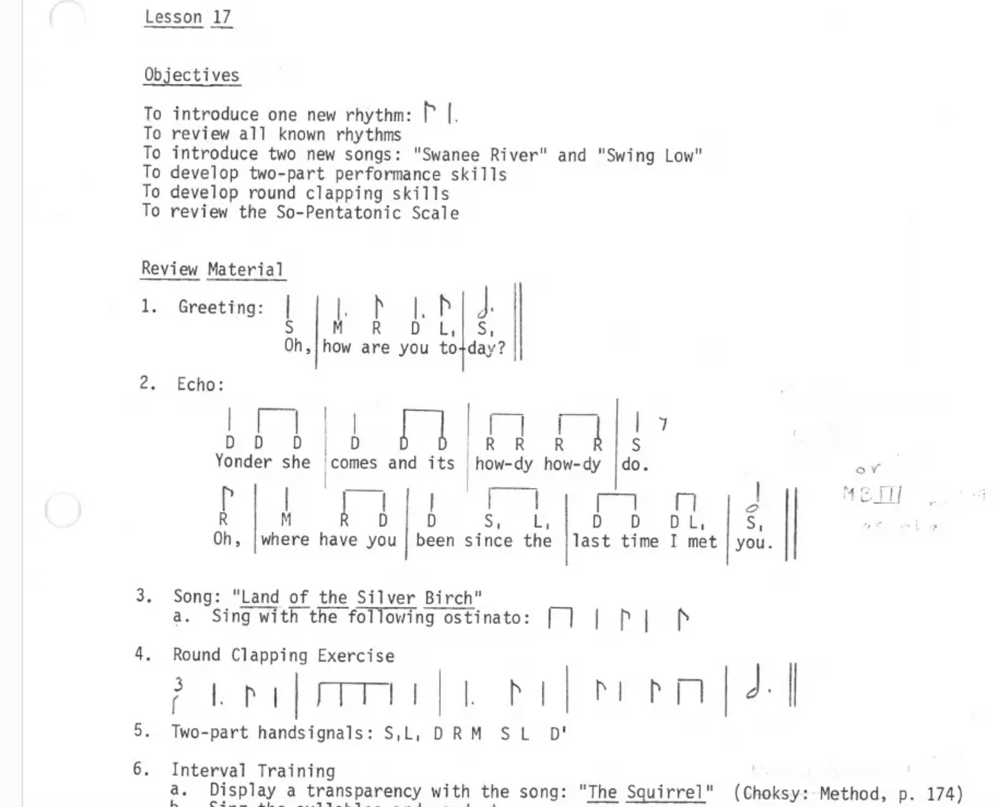 Kodaly In Kindergarten Textbook