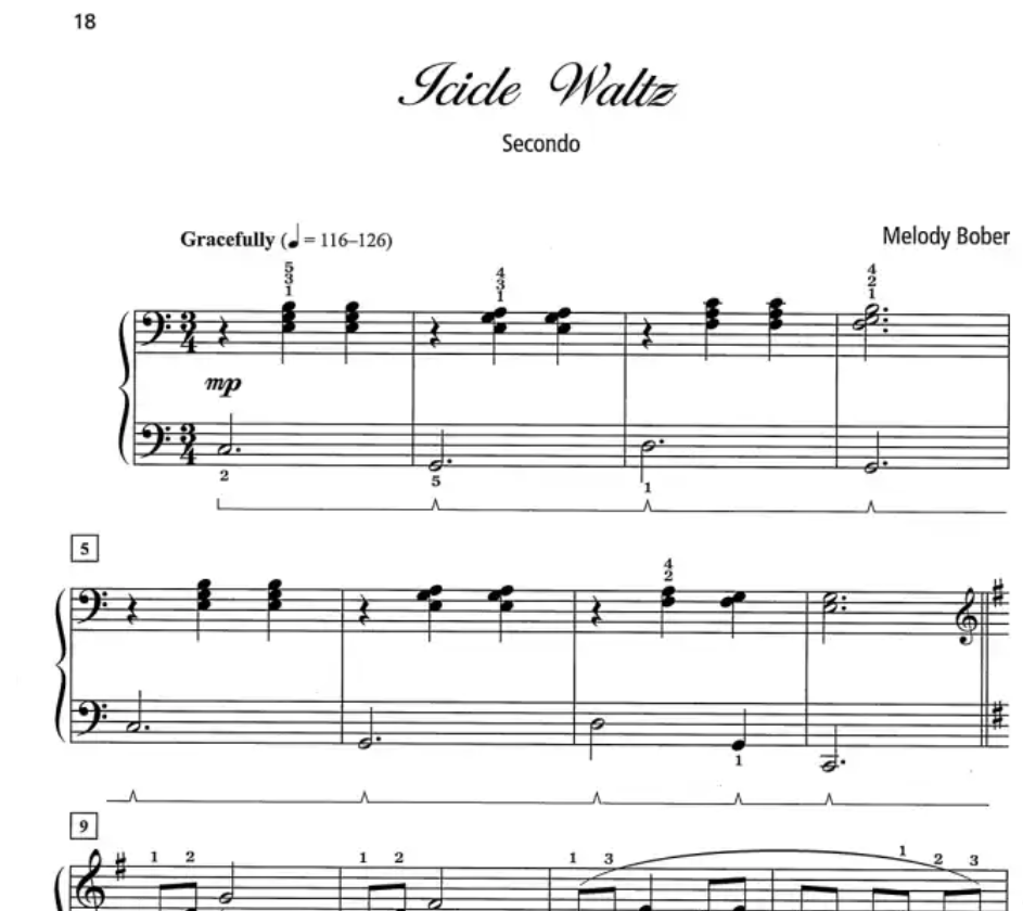 Melody Bober Piano Library - Grand Duets For Piano Book 3