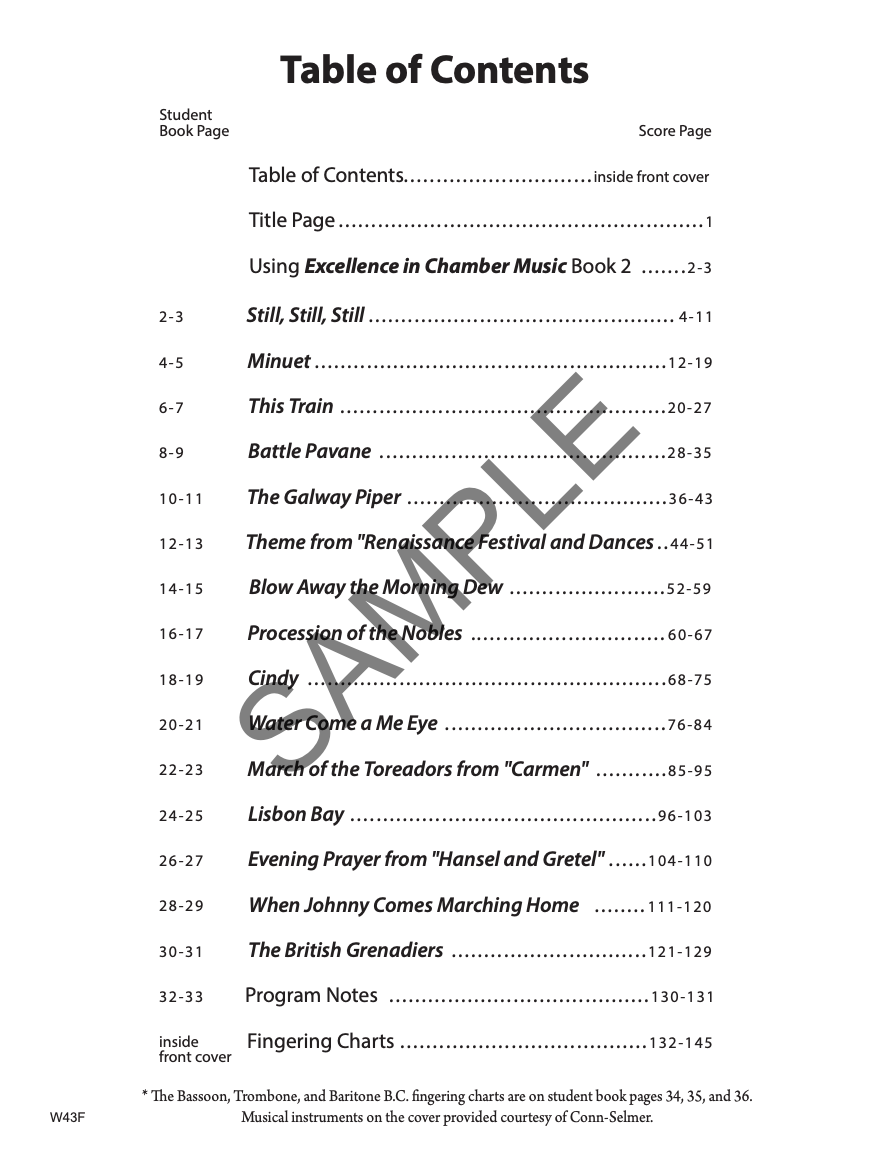Excellence In Chamber Music Book 2 - Percussion