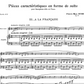 Pierre Max Dubois - Pieces Characteristiques Op 77 No 3 Alto Saxophone/Piano