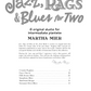 Martha Mier - Jazz Rags & Blues For Two Book 2 - Piano Duet