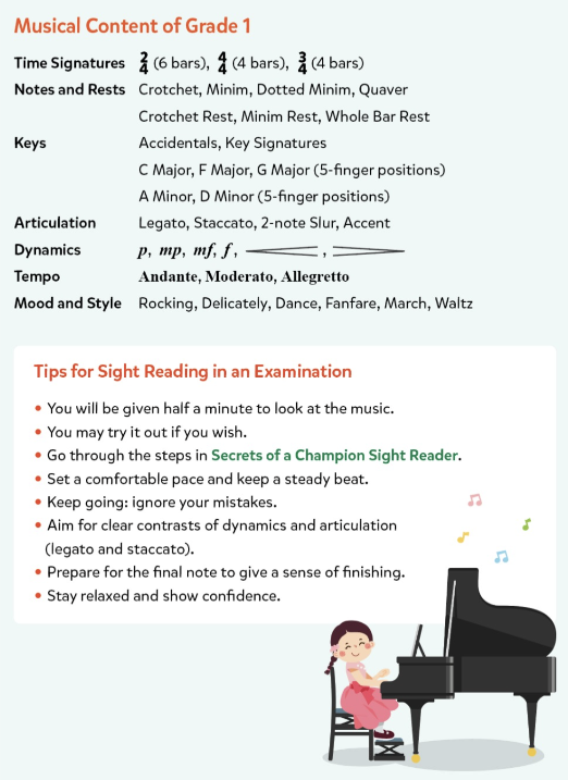 Poco -Sight Reading Grade 1 Book - New Release 2026