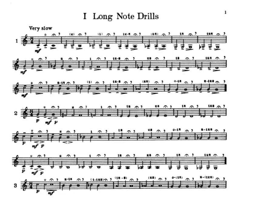Max Schlossberg - Daily Drills And Technical Studies For Trumpet Book