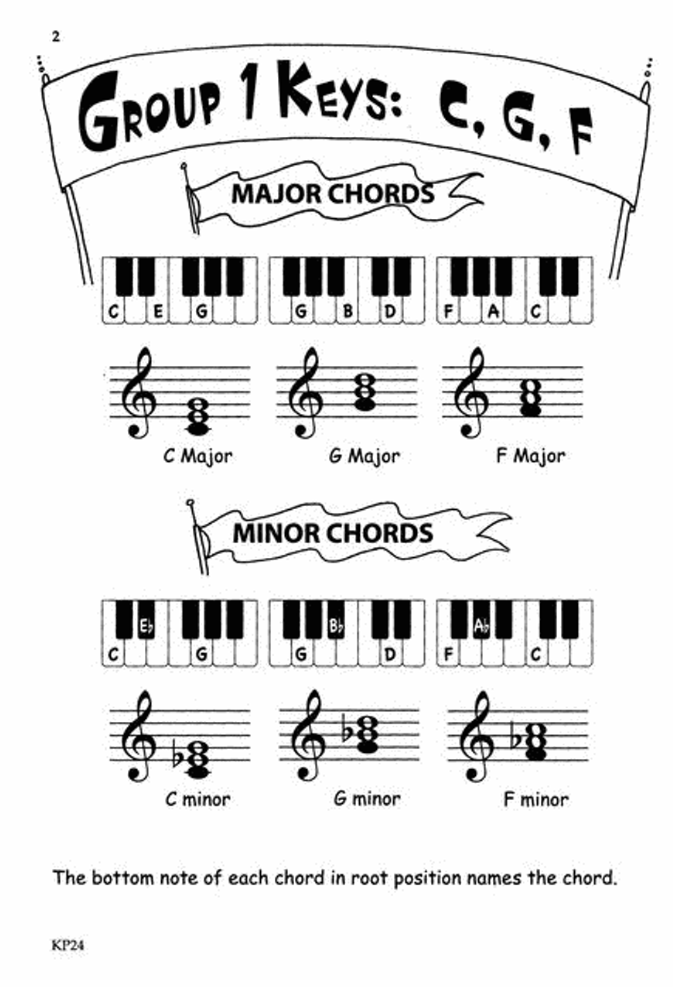 Bastien Theory Boosters - Minor Chords Book
