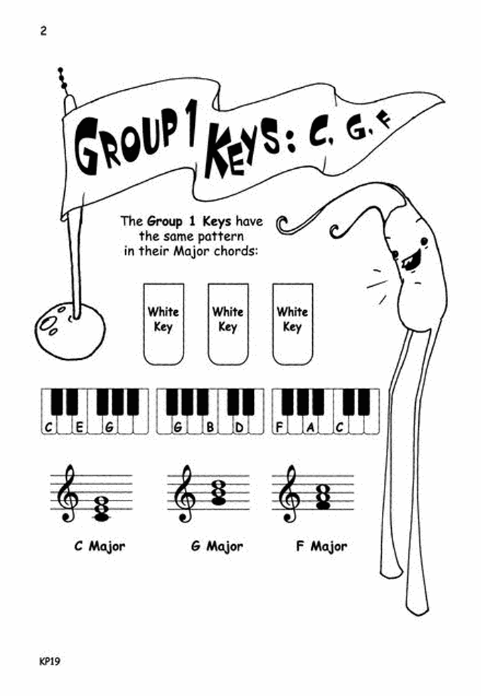 Bastien Theory Boosters - Major Chord Book