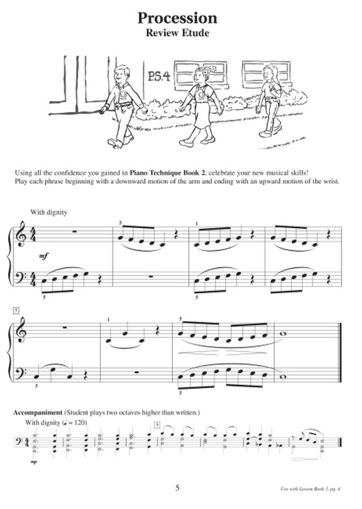 Hal Leonard Student Piano Library - Piano Technique Level 3 Book