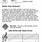 Bastien Theory Boosters - Lines And Spaces Note Speller Book