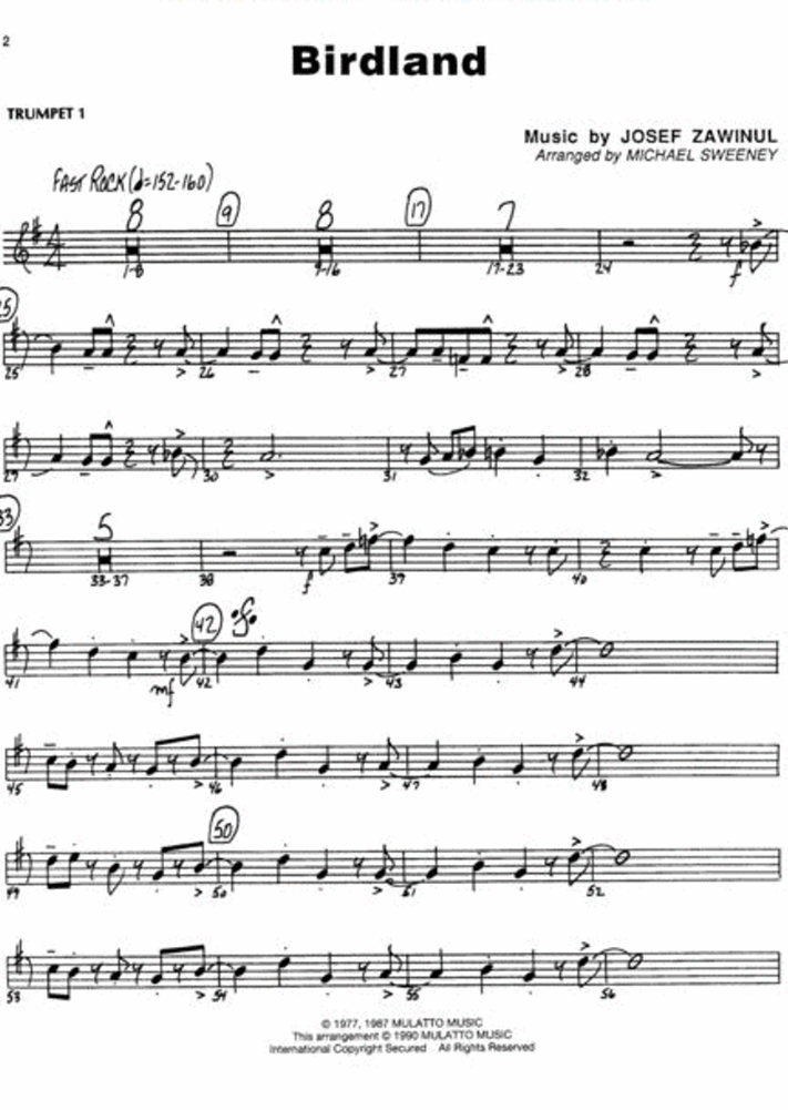 Easy Jazz Classics - Trumpet 1 Book (15 Arrangements)