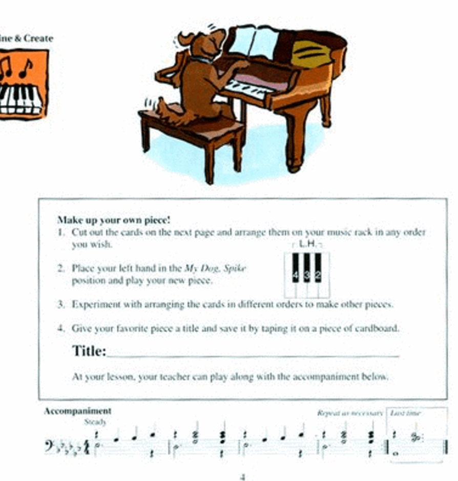 Hal Leonard Student Piano Library - Practice Games Level 1 Book with Audio