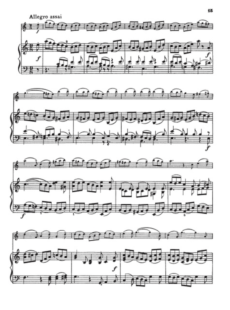 J.S Bach - Concerto A Minor Violin with Piano Accompaniment Book