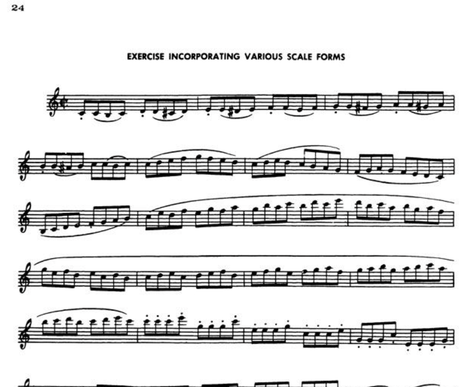 Woody Herman - Alto Saxophone Scales Chords and Solos Book
