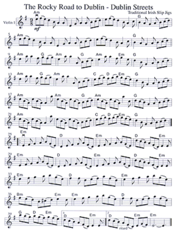 Celtic Fiddle Tunes For Solo & Ensemble Violin 1 & 2 Book