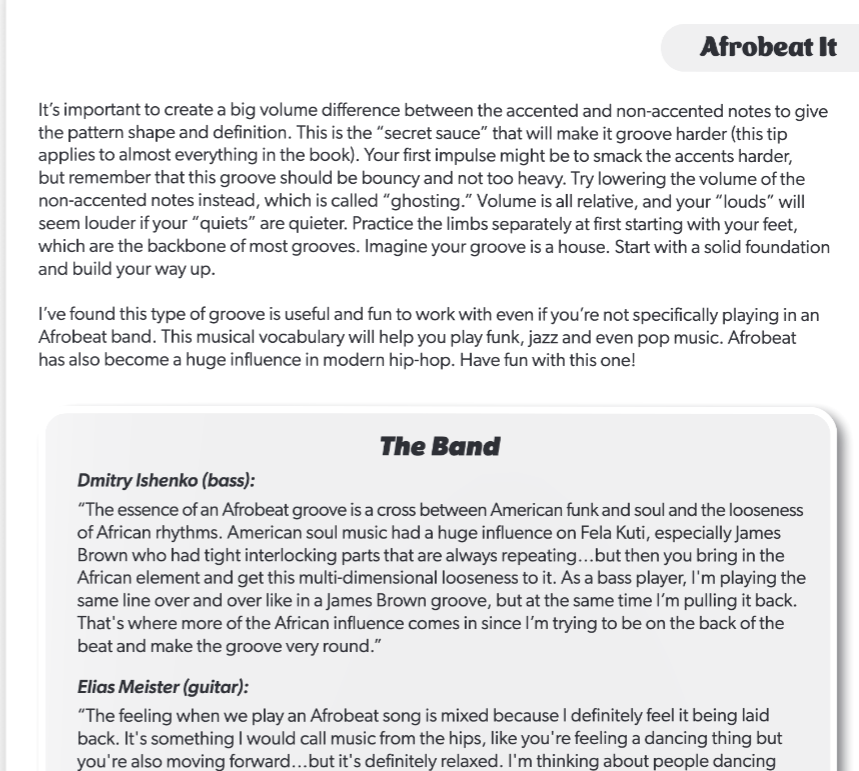 More Stuff You Can Use - Drumming From A To Z Book/Media (32 Drum Styles)