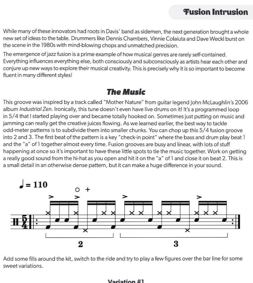 More Stuff You Can Use - Drumming From A To Z Book/Media (32 Drum Styles)