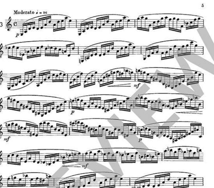 Alfred Uhl - 48 Studies for Clarinet Book 1 (Etudes Intermediate to Advanced)