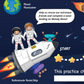 Musically Gifted - Space Quest A3 Music Practice Chart with Stickers