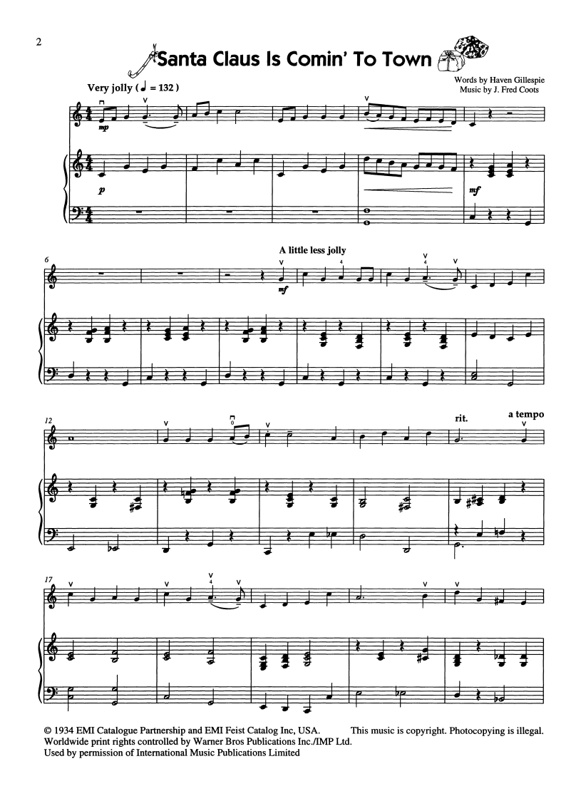 Pam Wedgwood - Christmas Jazzin About - Violin & Piano Book