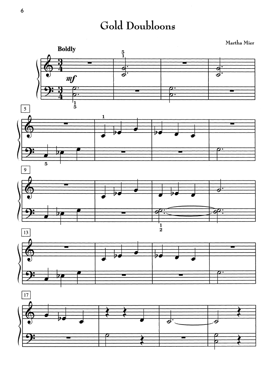 The Best Of Martha Mier - Piano Book 1 (Early Elementary- Elementary)