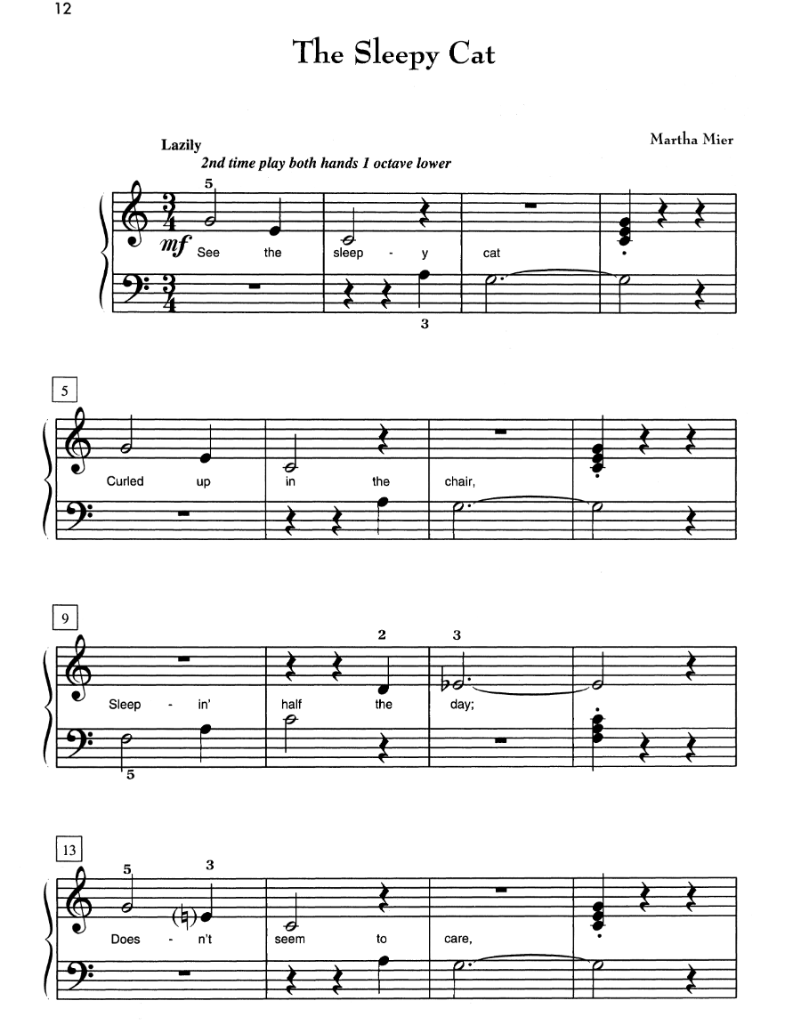 The Best Of Martha Mier - Piano Book 1 (Early Elementary- Elementary)