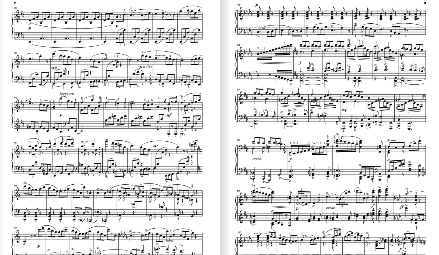 Prokofieff - Romeo and Juliet Op. 75: Ten Pieces for Piano Book (Urtext)