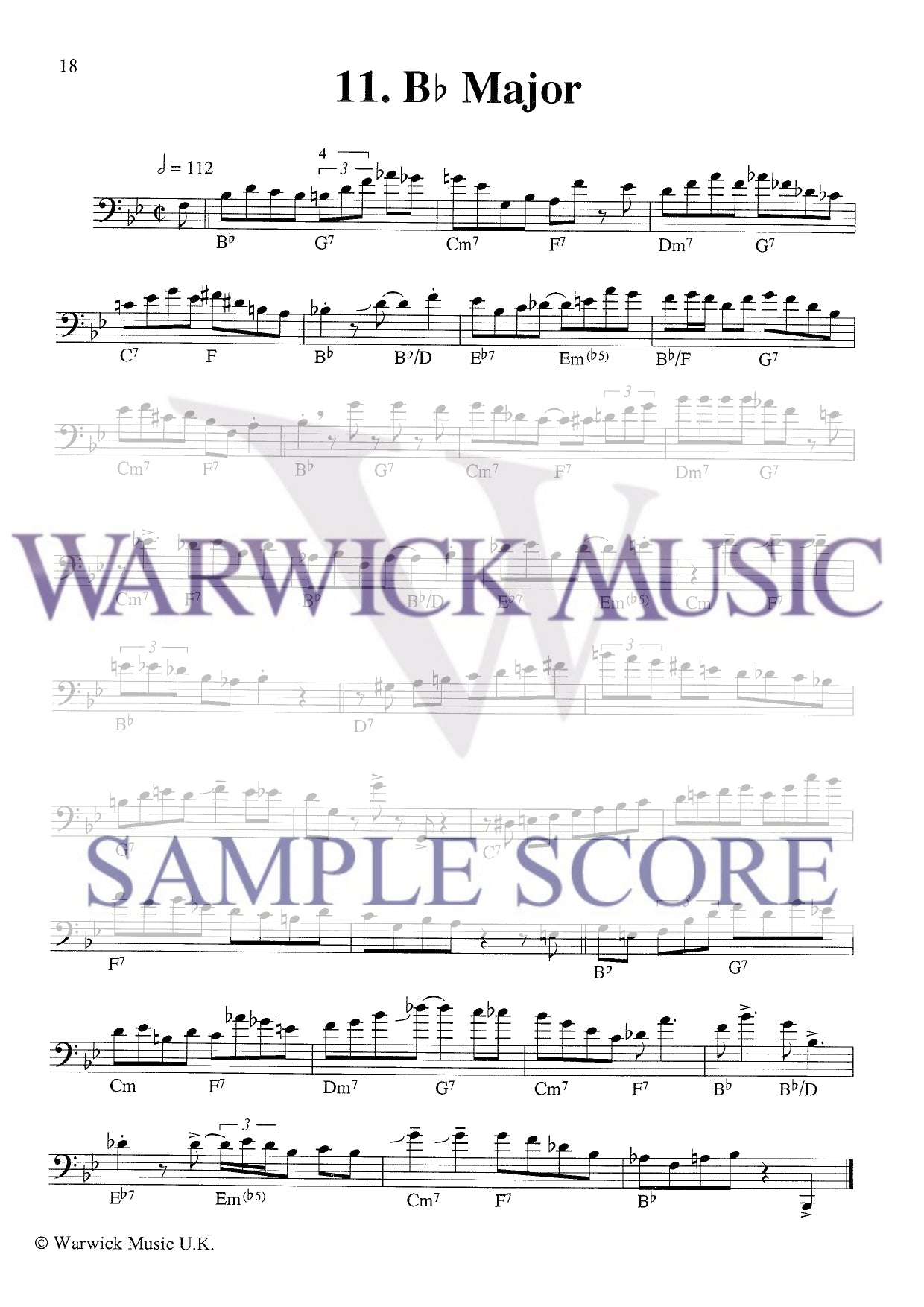 Mark Nightingale - Jazz @ Etudes Trombone Bass Clef Book