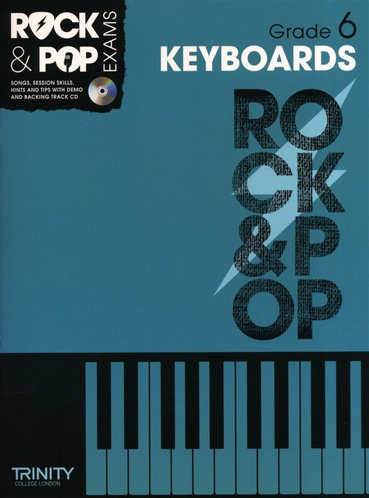 Rock & Pop Exams Keyboards Gr 6 Bk/Cd