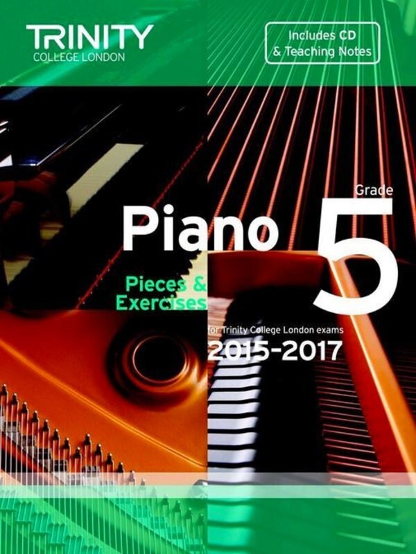 Piano Pieces & Exercises Gr 5 2015-2017 Bk/Cd