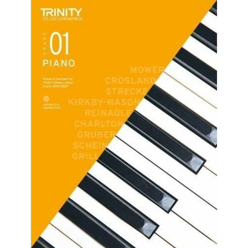 Piano Pieces & Exercises Grade 1 2018-2020 Book/Cd Trinity