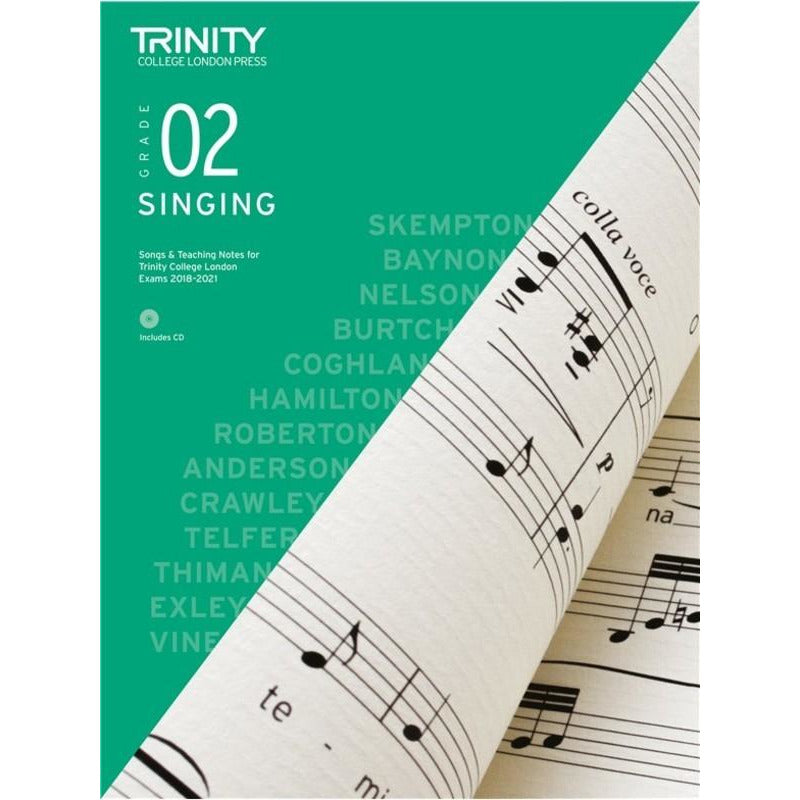 Trinity Singing Grade 2 2018 Book/Cd
