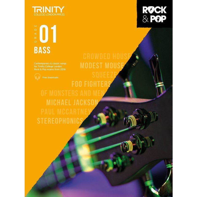 TRINITY ROCK & POP BASS GR 1 2018 - Music2u