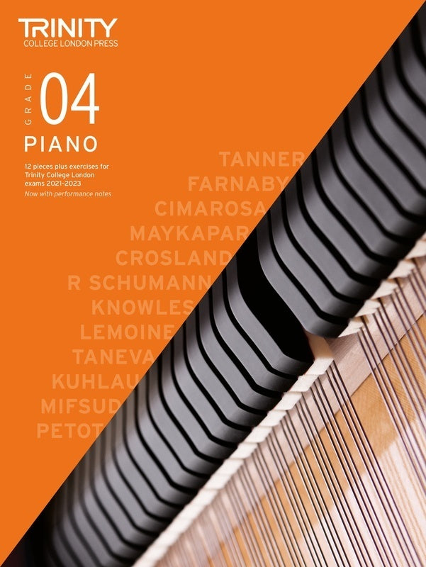 Trinity Piano Pieces & Exercises 2021-23 Gr 4
