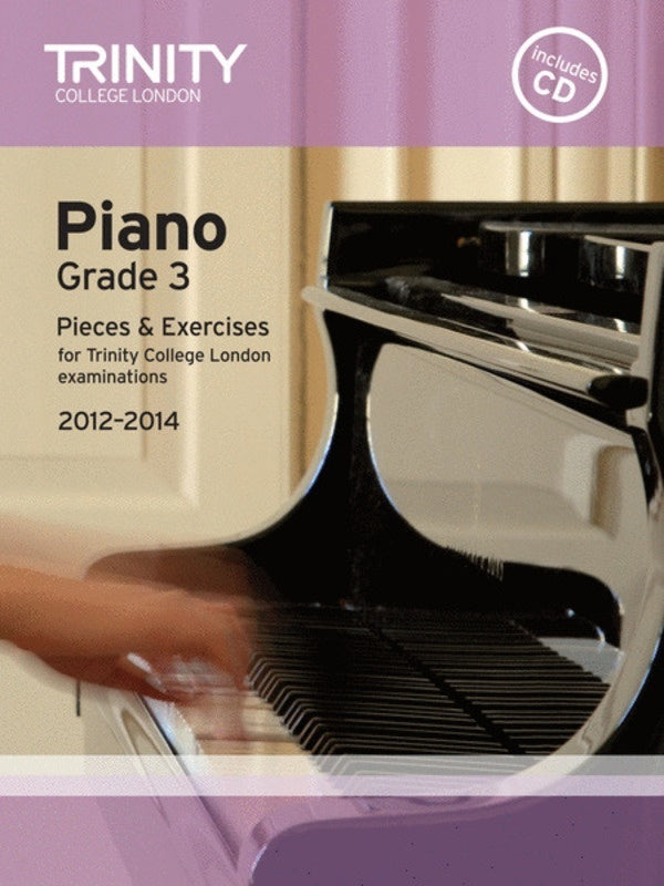 Piano Pieces & Exercises Gr 3 2012-2014 Bk/Cd
