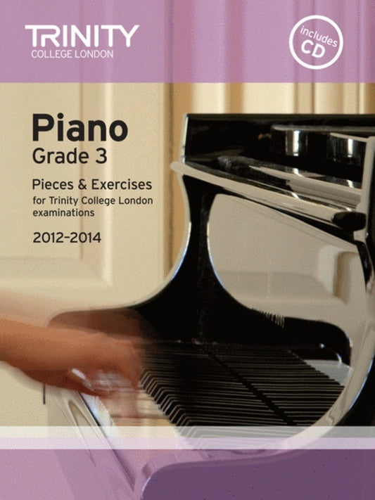 Piano Pieces & Exercises Gr 3 2012-2014 Bk/Cd