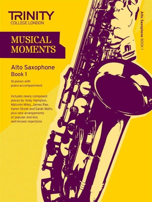 Musical Moments Alto Sax Bk 1 Sax/Piano