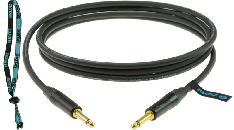 Klotz TI PP Titanium Supreme Guitar Cable - 3m