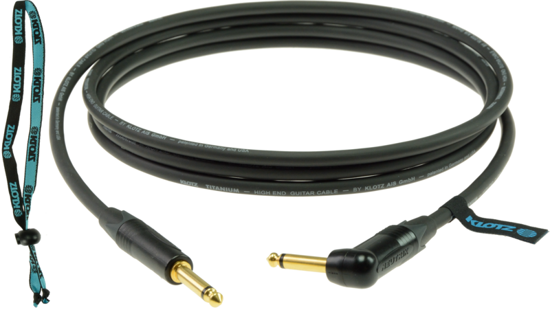 Klotz TI PR Titanium Supreme Guitar Cable - 6m
