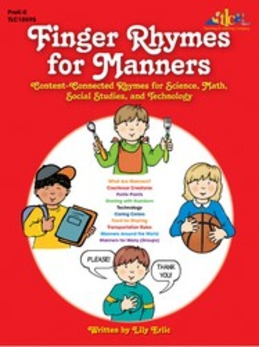 Finger Rhymes For Manners