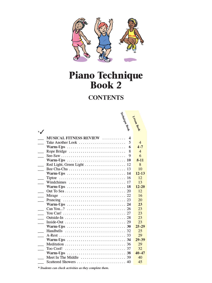 Hal Leonard Student Piano Library - Piano Technique Level 2 Book