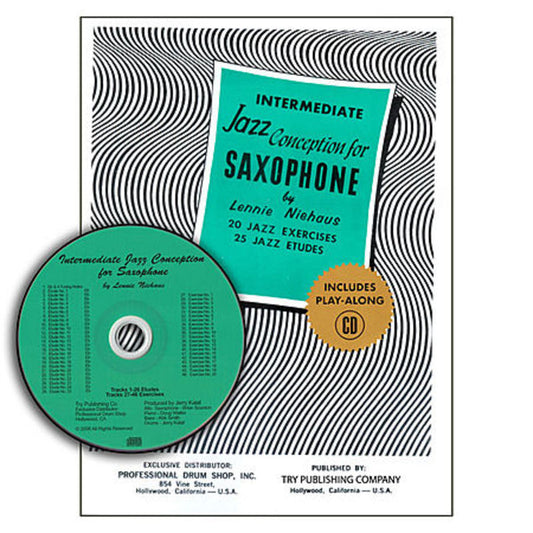 Jazz Conception Intermediate Bk/Cd Alto Only