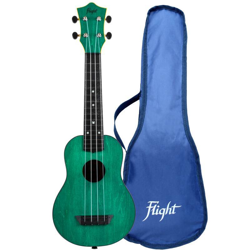 FLIGHT TUS35 ABS TRAVEL UKULELE GREEN